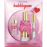 BIJOUX - INDISCRETS BUBBLEGUM PLAY KIT WITH GEL OIL AND LIP GLOSS